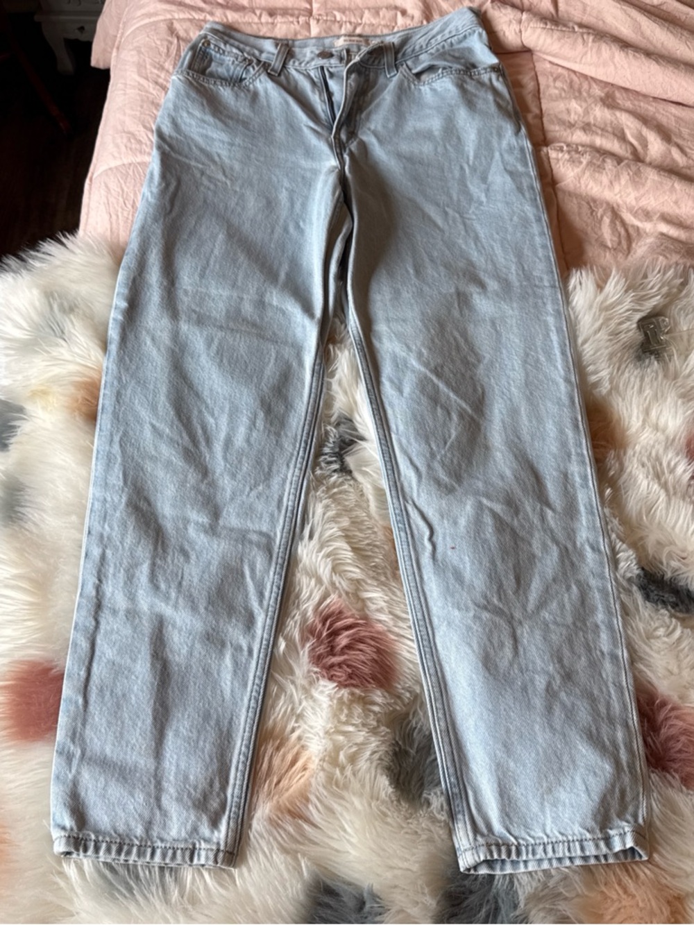 Levi's Light Blue Straight-Leg Women's Jeans